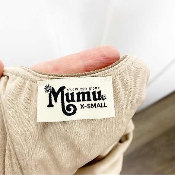 Show Me Your Mumu Heather Halter Maxi Dress NWOT - Picture 4 of 7